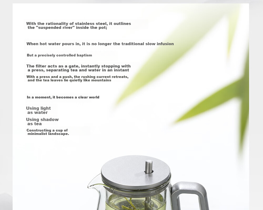 Fuguang Glass Tea Pot with Tea Infuser, Large Capacity Tea Brewing Cup 4