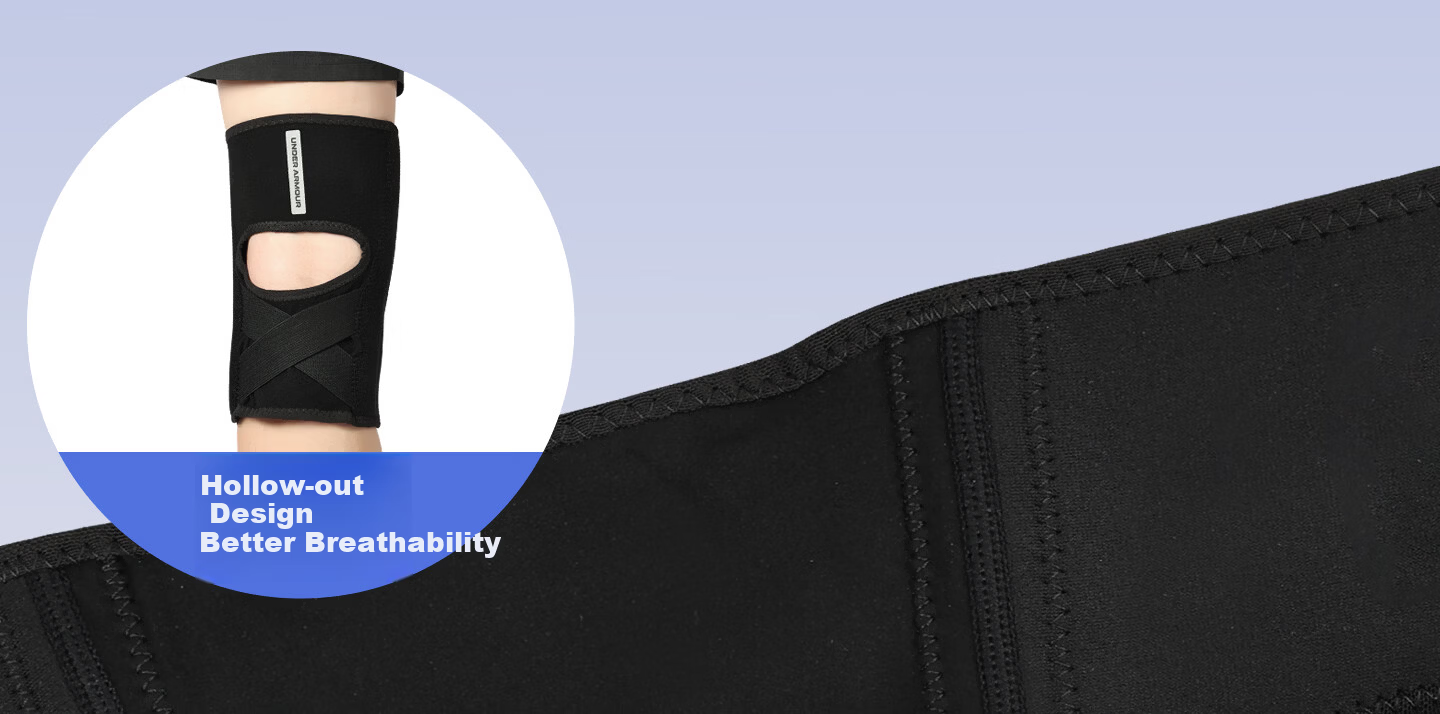 Under Armour Knee Brace Sports Meniscus Summer Professional Mountaineering Basketball Football Badminton Running Cycling Jump Rope Arthritis Support 23