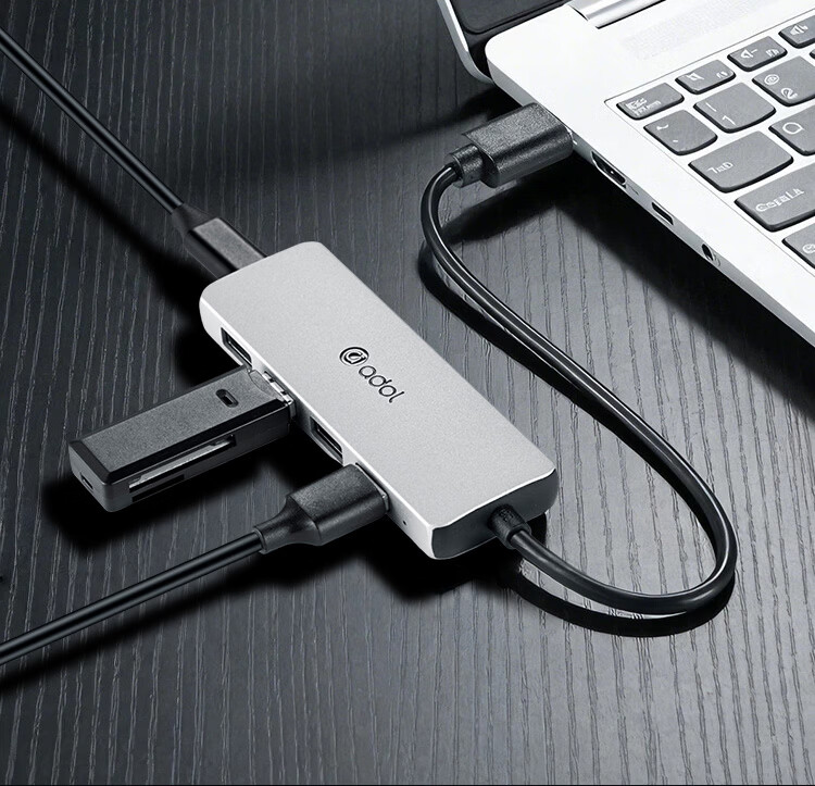 ASUS a USB Splitter USB 3.0 Adapter USB Expander USB Extension Cable Laptop Dock Hub USB Expansion Dock UA445 Metal (1.5M) 5