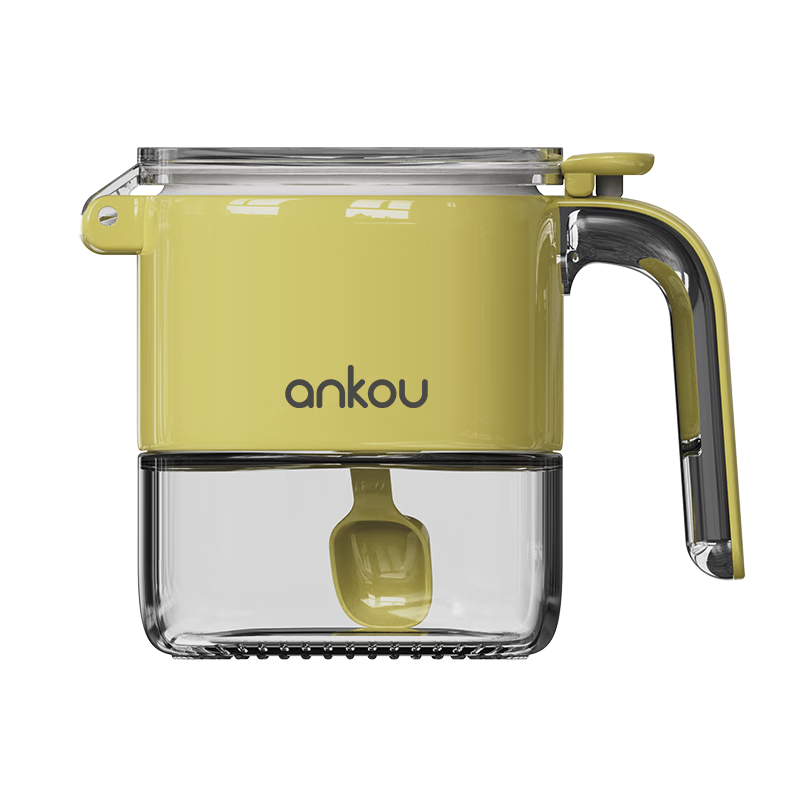 ANKOU Seasoning Jar Seasoning Box Kitchen Household Salt Jar Seasoning Bottle MSG Seasoning Jar Storage Box Sugar Jar