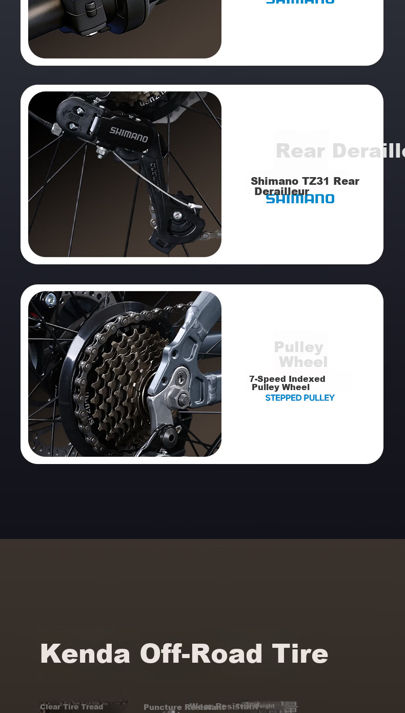 Forever 24-Inch Youth Mountain Bike Aluminum Alloy Shimano 7-Speed Disc Brake Adult Student Bicycle 12