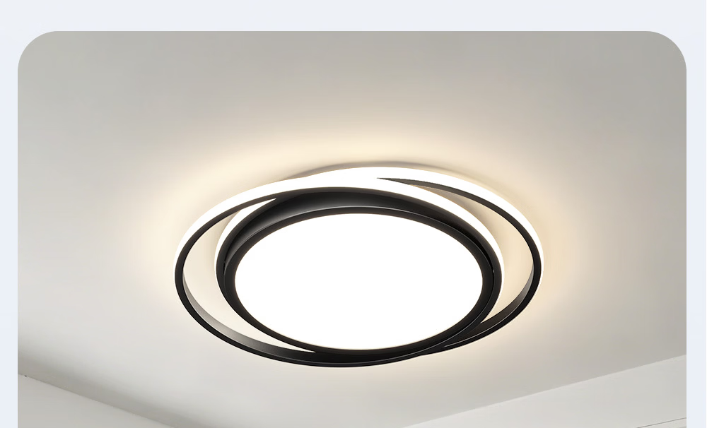Kuka LED Ceiling Light Nordic Eye Protection Cree Lighting Living Room Bedroom 110cm - Smart [Installation Included] 39