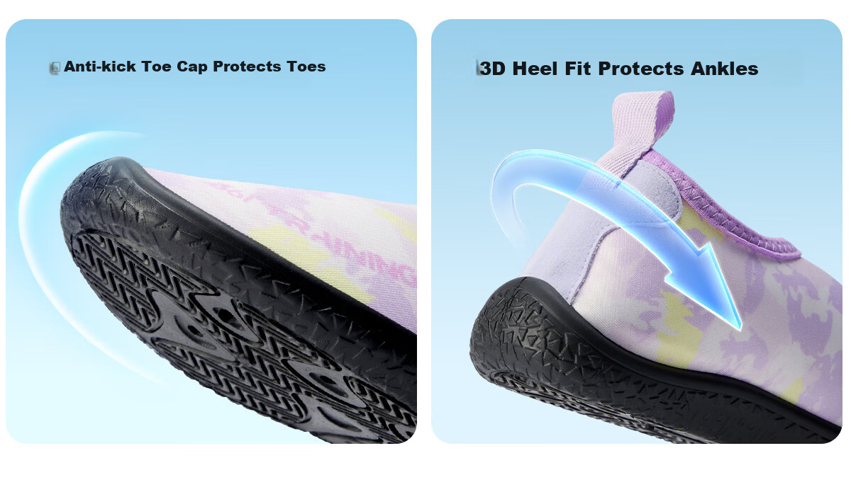 361° Children's Girls Beach Shoes, Cut-Resistant And Non-Slip, for Stream Trekking, Rafting, Outdoor Quick-Drying Sandals, Diving And Seashore Shoes 16