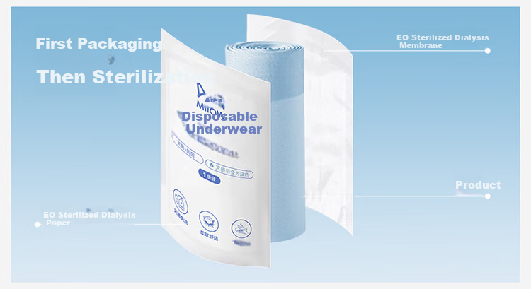 MiiOW Disposable Men's Seamless Boxer Briefs, Wash-Free, Single-Use, Sterilized, Travel, Business Trip, Outdoor, XL, 4-Pack 7