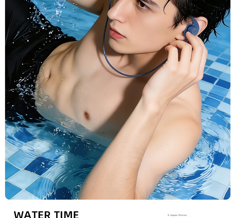 WATERTIME Swimming Earplugs Neck Strap Anti-Lost Waterproof Adult Earplugs for Otitis Prevention and Water Protection Bathing Earplugs 18