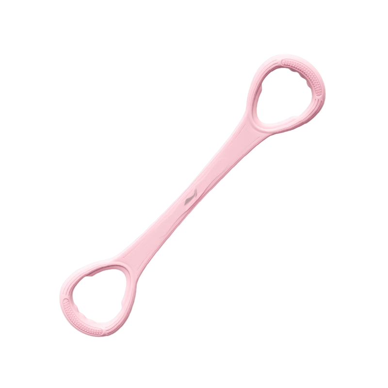 Li-Ning Figure-Eight Resistance Band, Pilates Band, Stretch Band, Figure-Eight Elastic Band, Arm Circles, Back Opener, Shoulder Opener, Women's Fitness Equipment