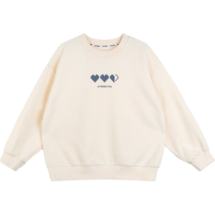 LUSON Chen Da Zhu Boys' Sweatshirt, 2025 Spring And Autumn New Style, Children's Casual Versatile Top, Trendy Children's Clothing