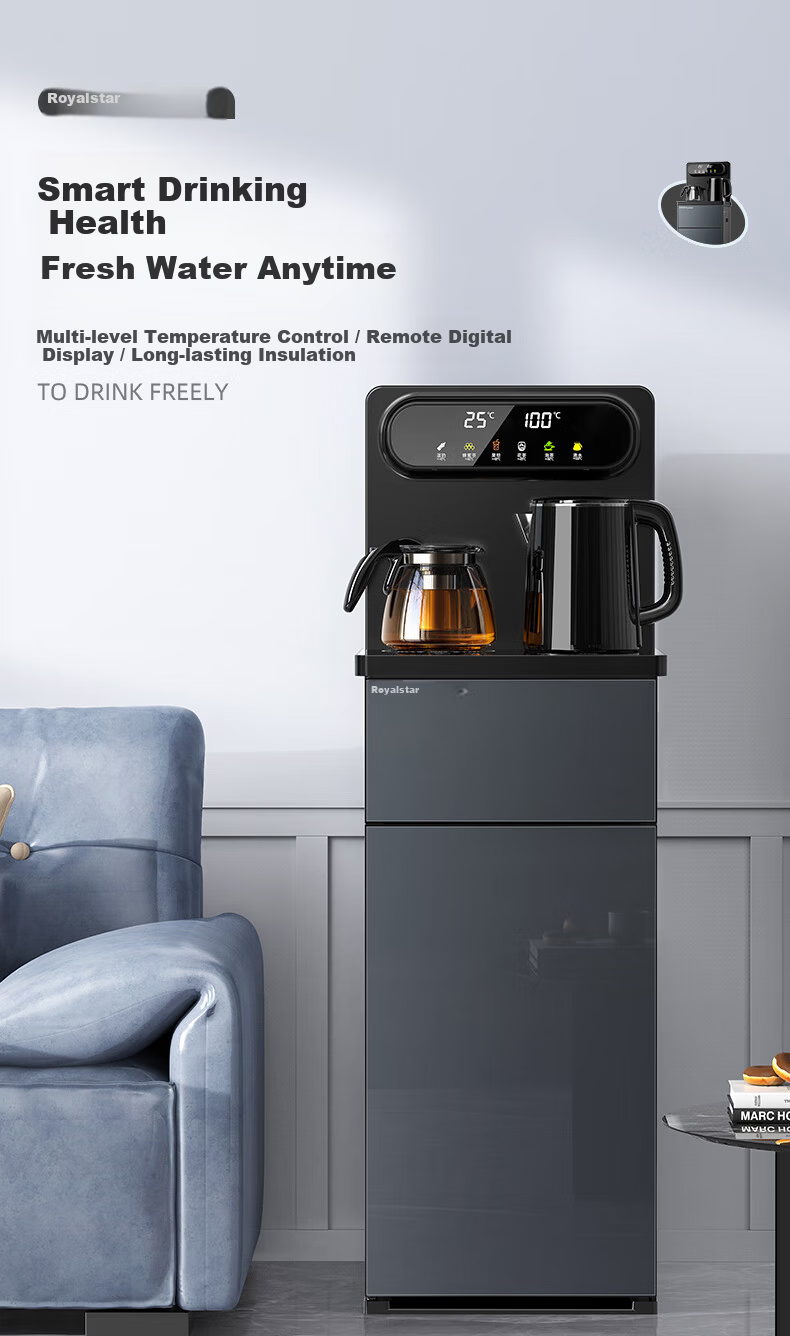Royalstar 316L Kettle, Household Bottom-Loading Water Dispenser, Remote Control Voice-Activated Strontium-Rich Mineralized Tea Bar Machine, Sold by JD, Cooling Type CY2862D 1