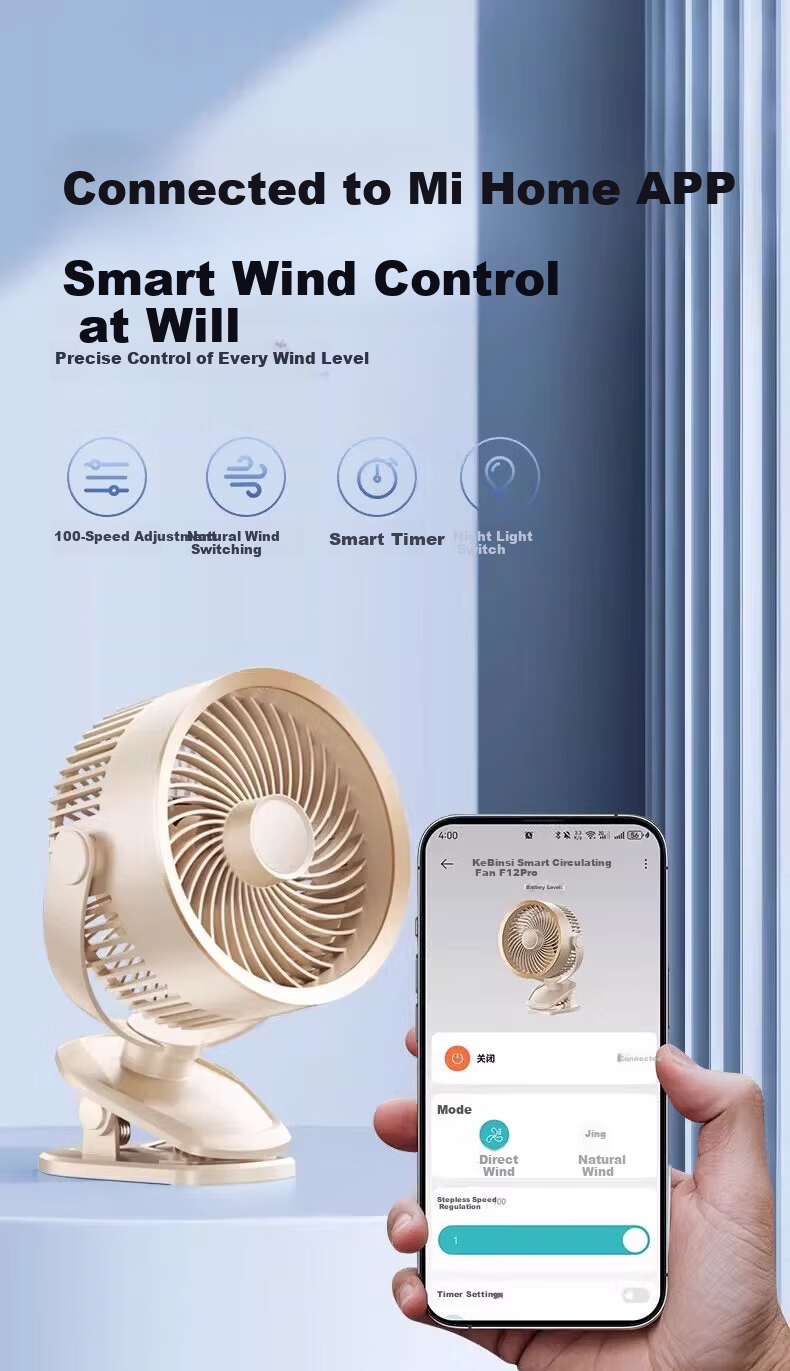 Kumeng Desktop Mini Turbo USB Air Circulation Fan for Dormitory, Student Desk, Office, and Home Use 18