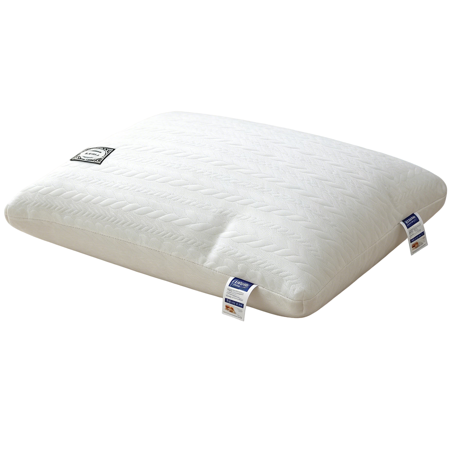 Hengyuanxiang Non-Sagging Sleep Aid Cervical Pillow High Pillow Core for Dormitory Students Single Home Use One Set for Sleeping