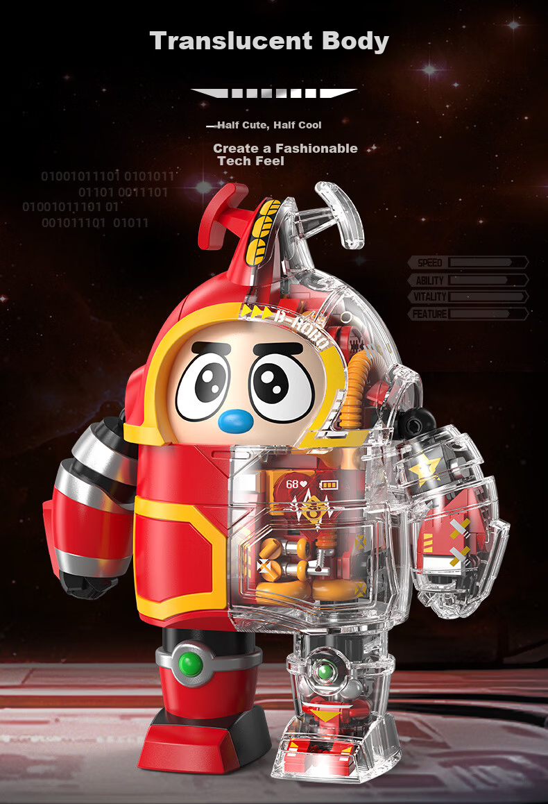 Femibox Compatible LEGO Children's Building Blocks Toy Birthday Gift Iron Armor Little Treasure Kabuda S48001 5