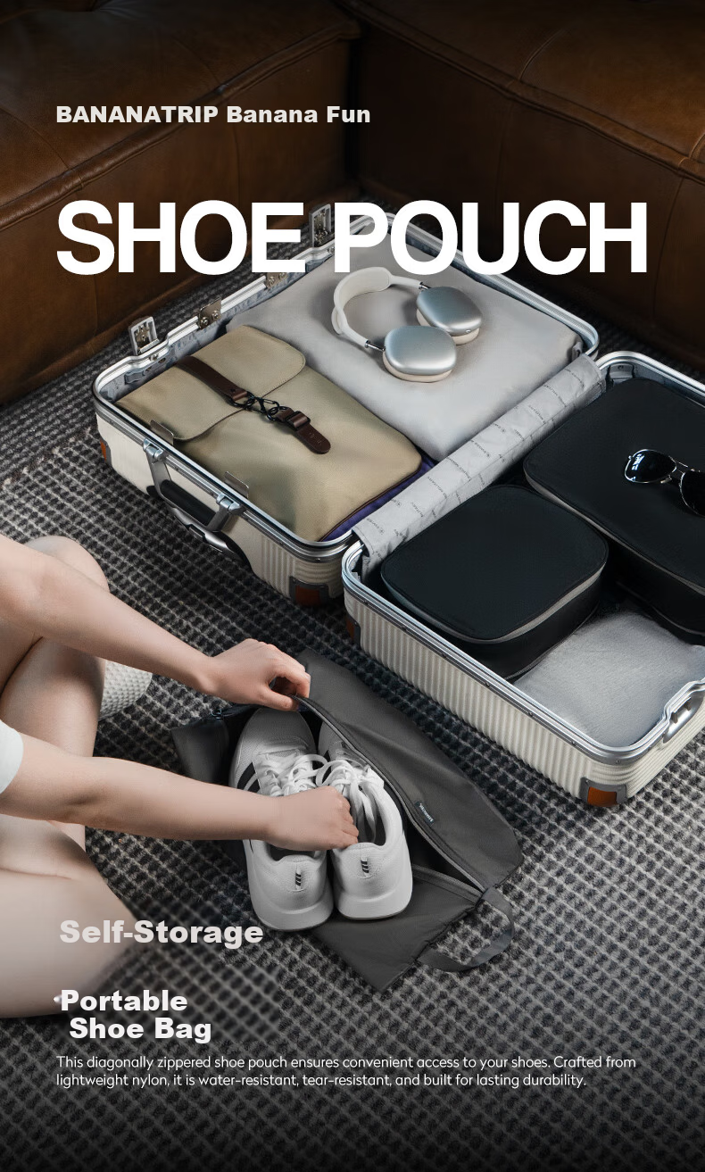 Jiaoqu Travel Shoe Bag Shoe Storage Bag Business Trip Dustproof Shoe Bag Basketball Sports Shoe Bag 3