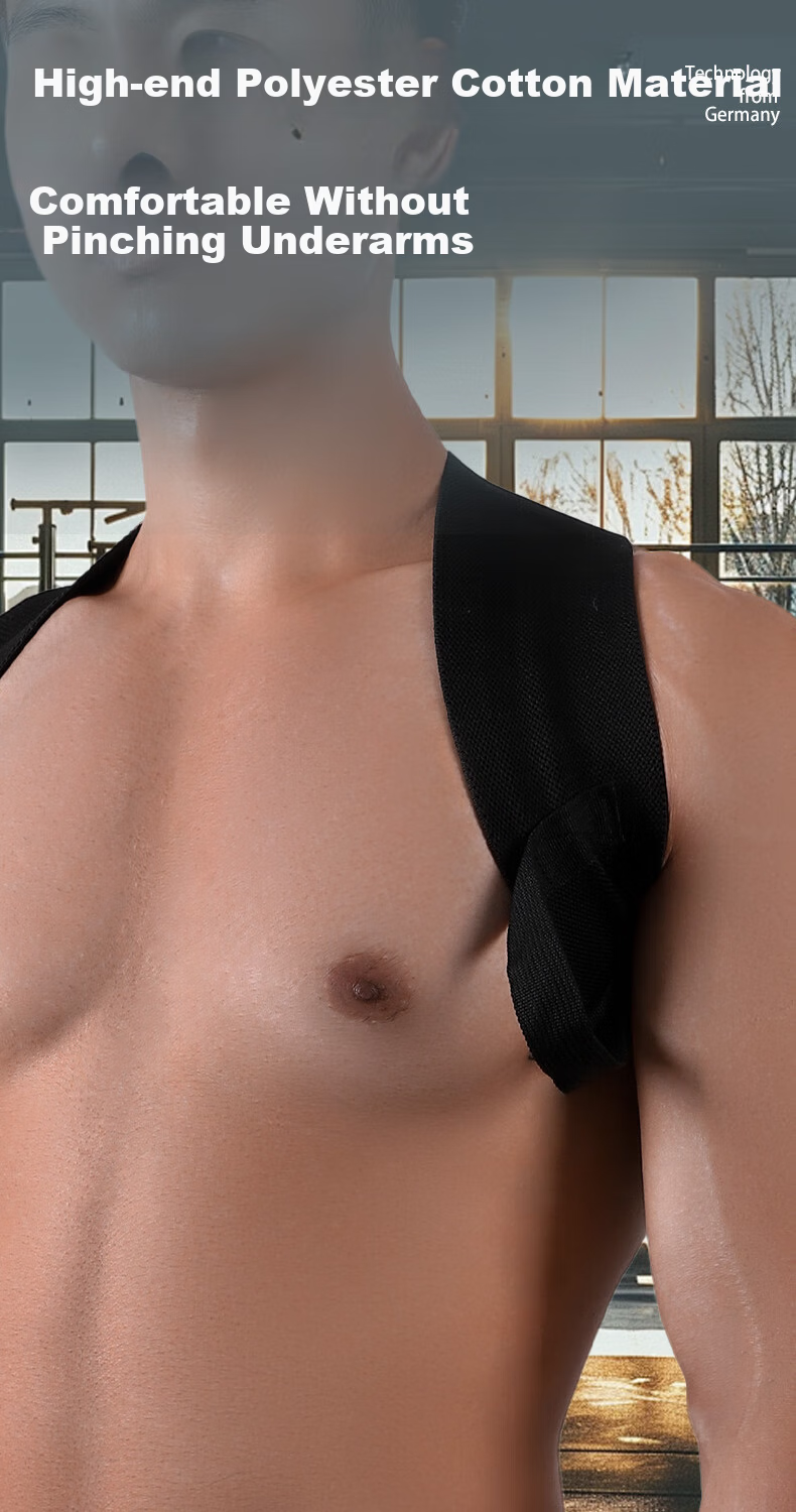 JEEP Open-Shoulder Posture Corrector Strap Back Straightening Chest Support Shoulder Training Functional Underwear Top 6