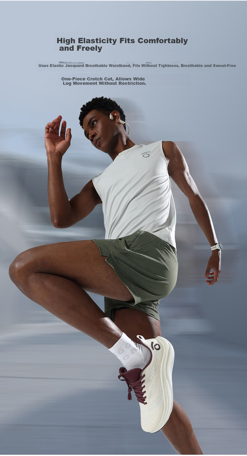 Macondo 3-Inch Running Shorts UV Protection Lined Breathable Quick-Dry Sports Pants Rainforest Green Men’s M 5
