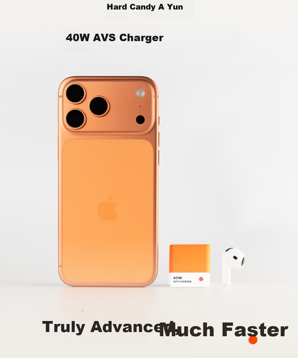 CANDYSIGN Sugar Factory Hard Candy A 40W GaN AVS Fast Charger PD3.2 for iPhone 17/16 iPad Apple Android Type-C 1