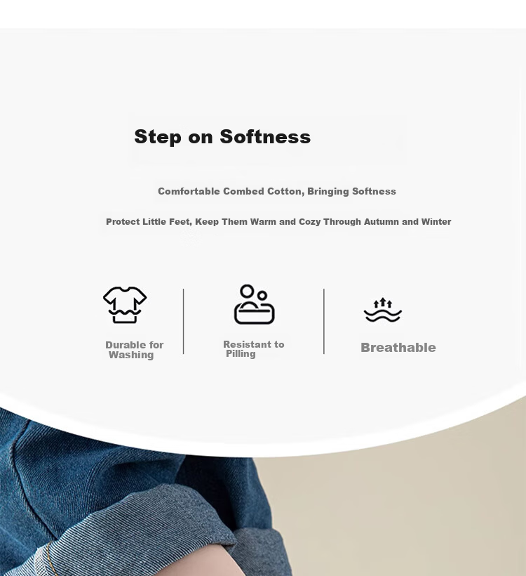 Dingguagua Children's Socks Boys' Mid-Long Cotton Socks Four Seasons High Elastic Comfortable Breathable Youth Student Socks 1