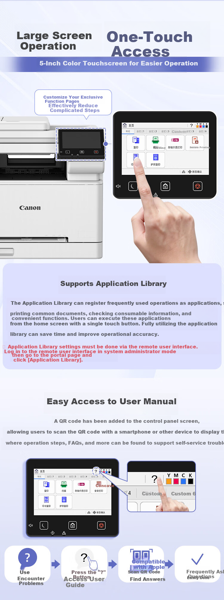 Canon MF664Cdw A4 Wireless Color Laser Multifunction Printer (Print/Copy/Scan/Auto Duplex/Document Feeder for Home Use) 7