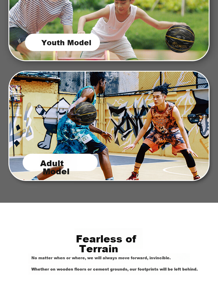 Li-Ning Basketball for Children Aged 6-12, Competition Indoor And Outdoor Black Gold Model, Elementary School Students And Teenagers Size 5 Basketball 099-2 8