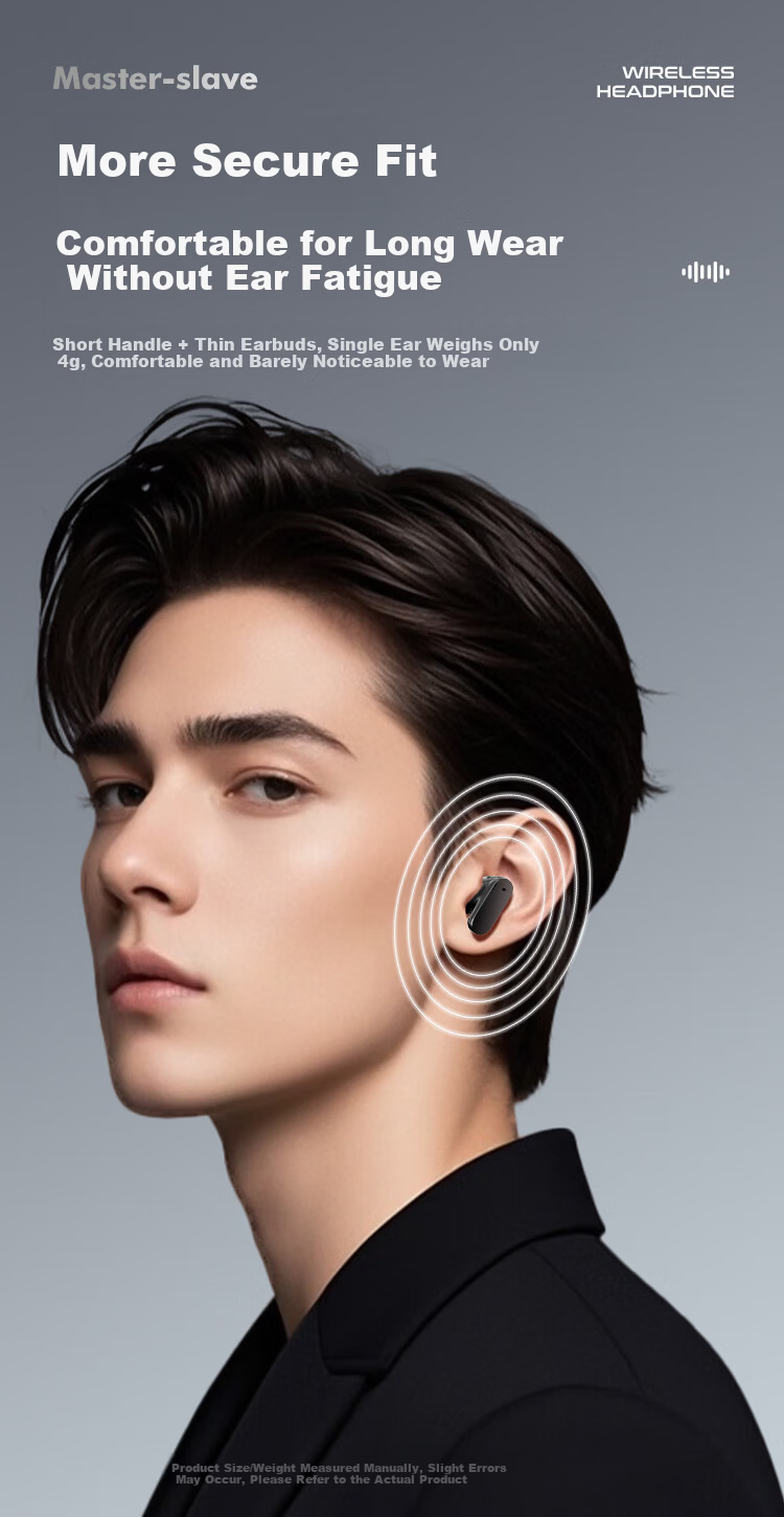 Newman LY68 True Wireless Bluetooth Earphones Wireless Sports Gaming Earphones Low Latency Long Battery Life Compatible with Apple Huawei Xiaomi White 2