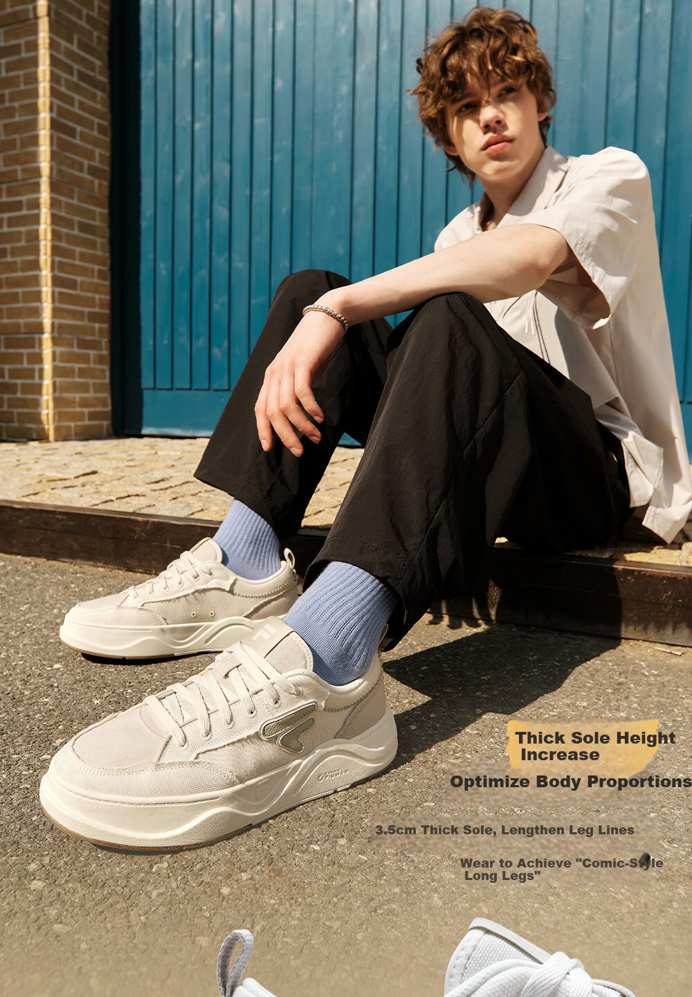 FILA Official Trendy Brand 50-50 DX II Canvas Shoes 2026 Summer Casual Versatile Sneakers 5