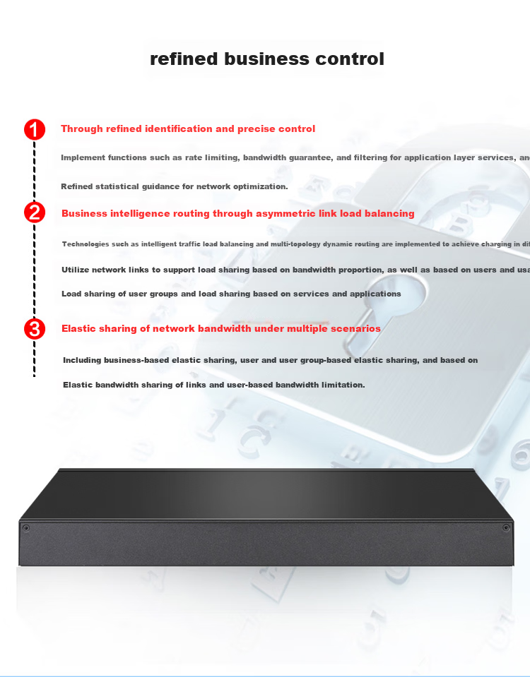 H3C MSR3600-28 Integrated Router And Switch, Multi-WAN + 24 LAN Ports Gigabit Enterprise-Level VPN Gateway Router, with 450GB Storage / Internet Behavior Management 5