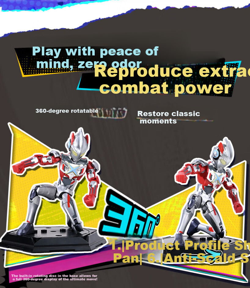QiJi Ultraman Building Block Figure ZERO Infinite Edition Series 3 Single Box Assembly Toy Birthday Gift for Boys 4