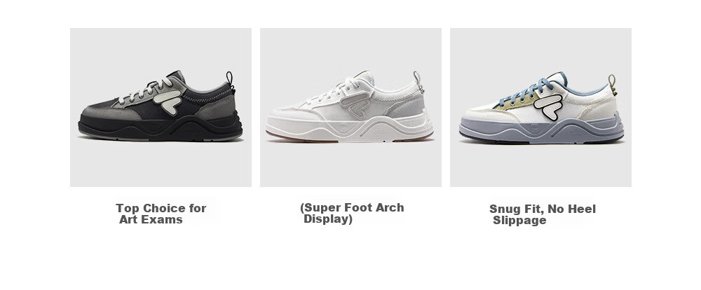 FILA Official Trendy Brand 50-50 DX II Canvas Shoes 2026 Summer Casual Versatile Sneakers 12
