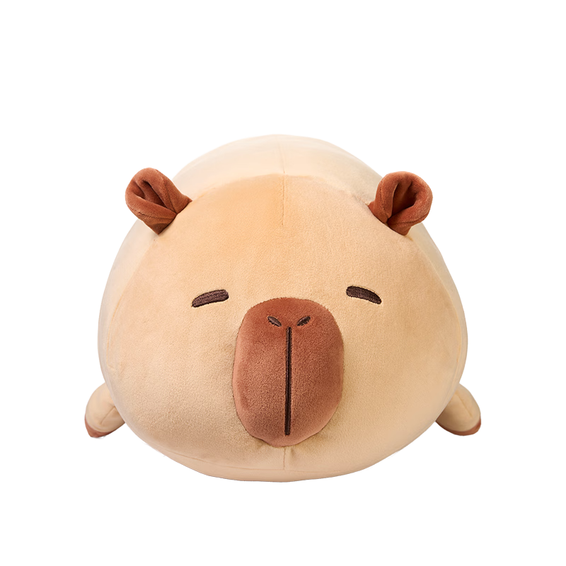 MINISO Capybara Long Body Pillow Bed Backrest Side Sleep Leg Hugging Plush Doll Cushion Sofa Lumbar Pillow Gift