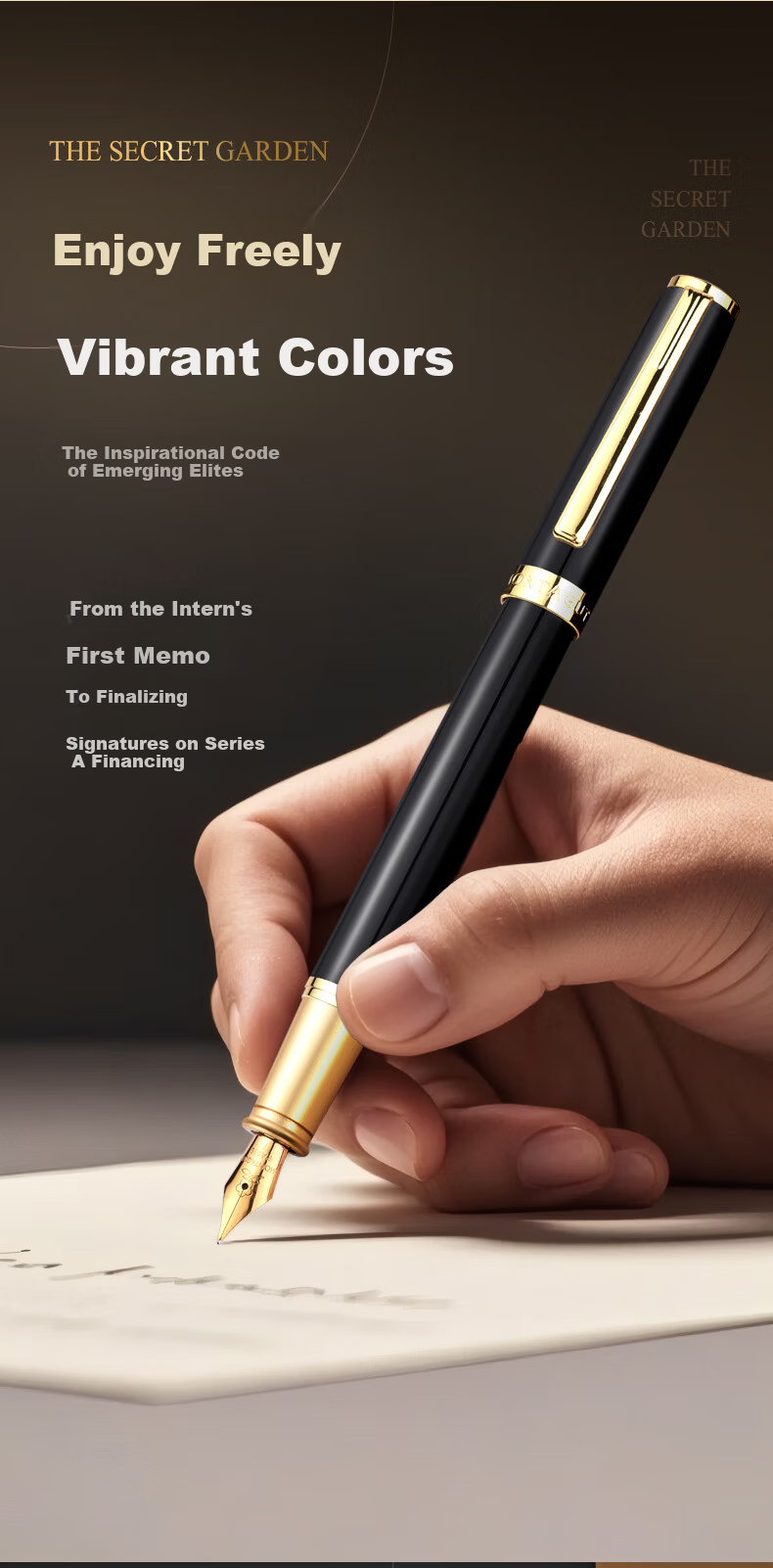 MONTAGUT 520 Gift Three-in-One Business High-End Pen Set Adult Calligraphy Art Signature Pen Men's Premium Women's Exquisite Gift Pearl Gray 8