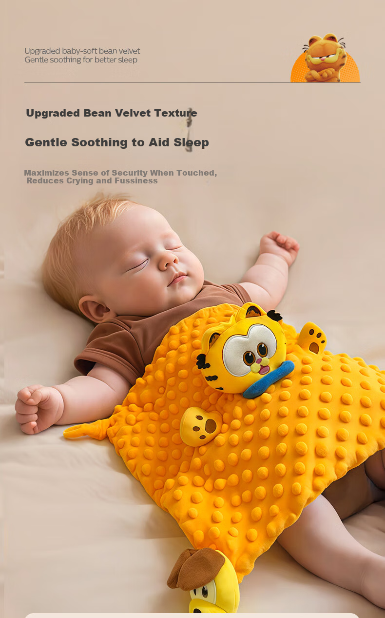 AVENT Philips Baby Soothing Blanket Sleep Doll Drool Cloth Baby Sleep Aid 0-1 Year Plush Comfort Toy 14