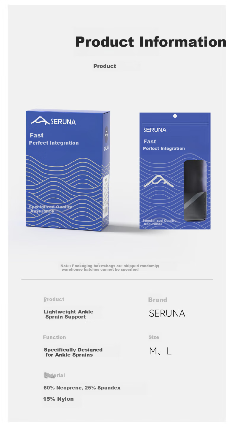 SERUNA Japanese Ankle Brace Support Rehabilitation Anti-Sprain Rigid Lightweight Breathable Sports Professional Protector 21