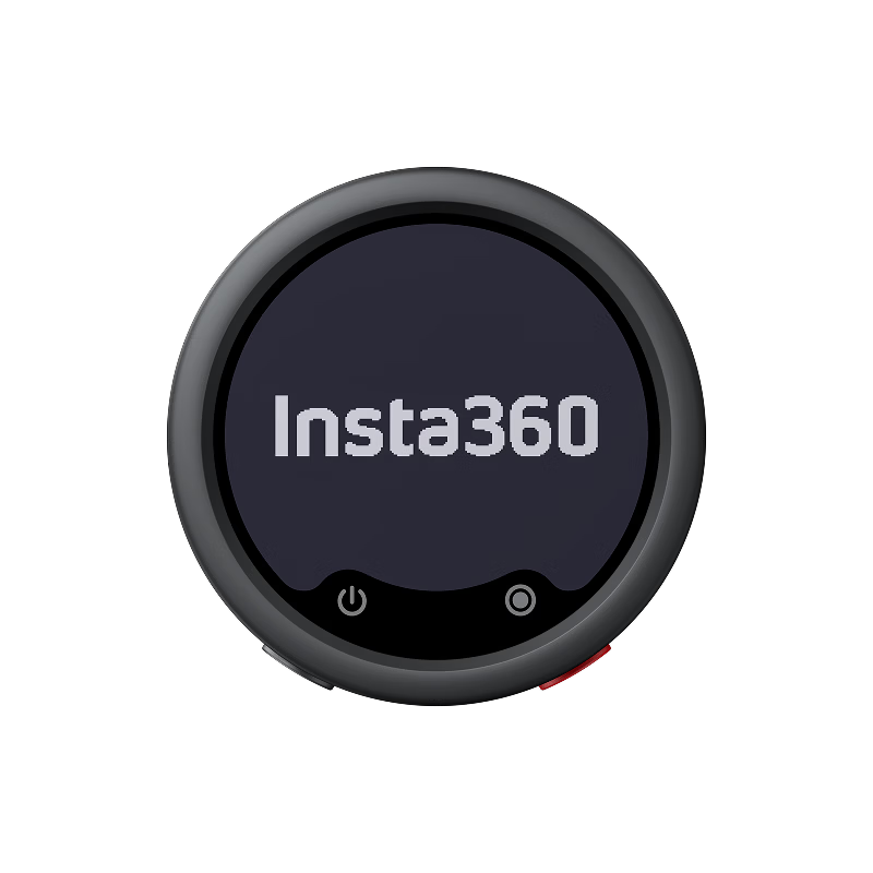 Insta360 Mic Pro Wireless Microphone Ink Screen Clip-on Live Streaming Noise Reduction Vlog Interview Transmitter (Graphite Black)