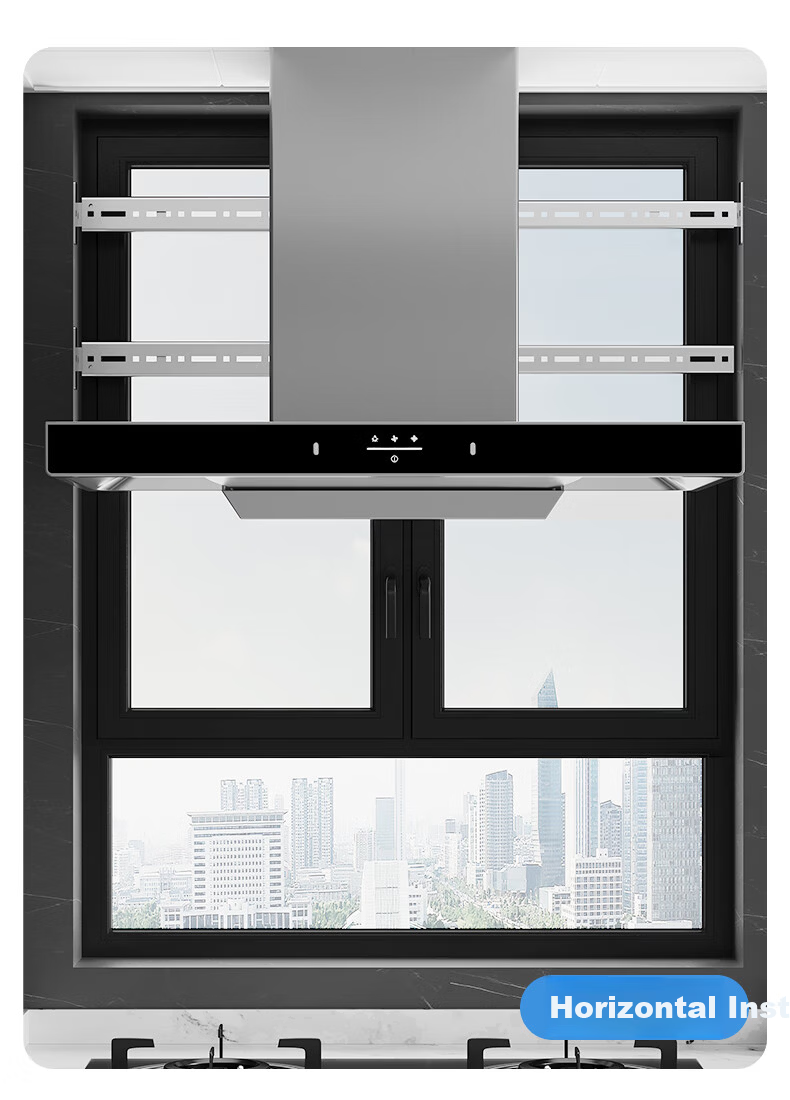 Behind the Scenes Hero Range Hood Window Bracket Balcony Kitchen Universal Range Hood Mount Hollow Wall Installation Range Hood Bracket 1.2m 4