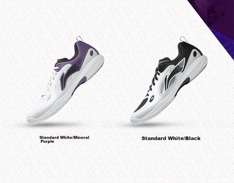 LI-NING Professional Table Tennis Shoes Qilin LIGHT 2.0 Silk Training Competition Sports Shoes Standard White/Black Size 42 2