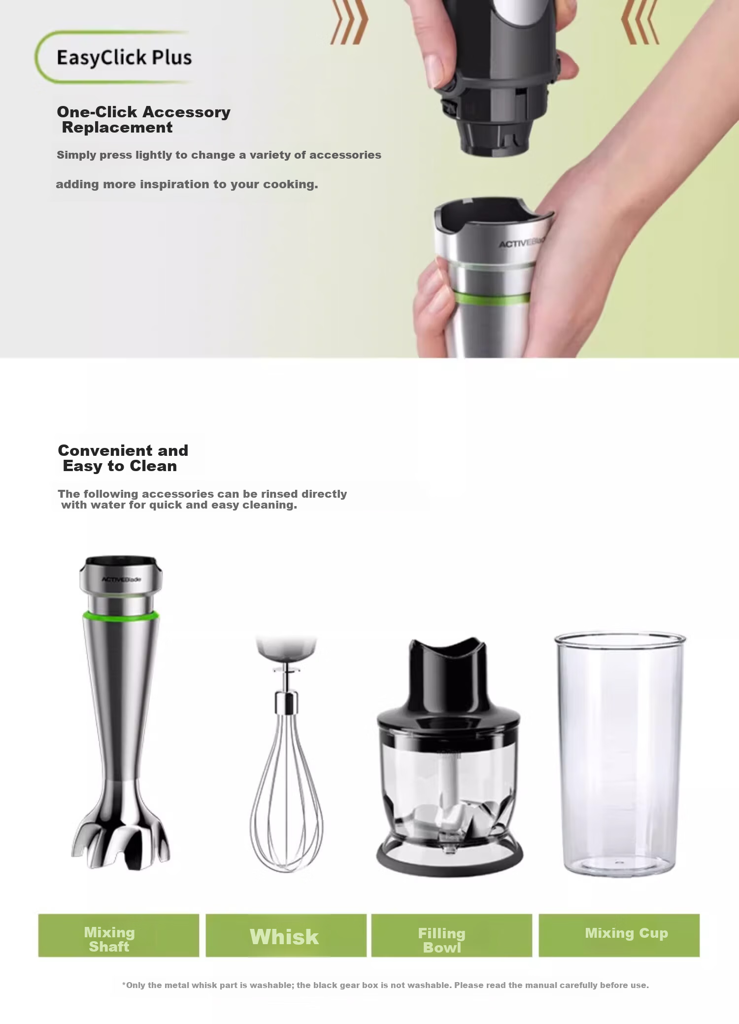 BRAUN Baby Food Processor MQ7035X Multifunctional Handheld Baby Food Maker for Home Use 9