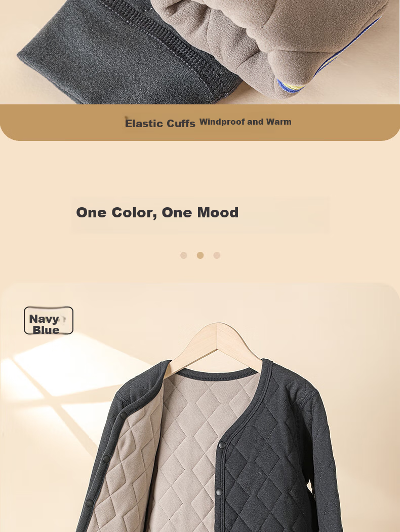 LangSha Children's Thermal Underwear, Boys And Girls Inner Wear Top, Winter Style Fleece-Lined Thickened Autumn Shirt, School Uniform Essential for Older Childre 15