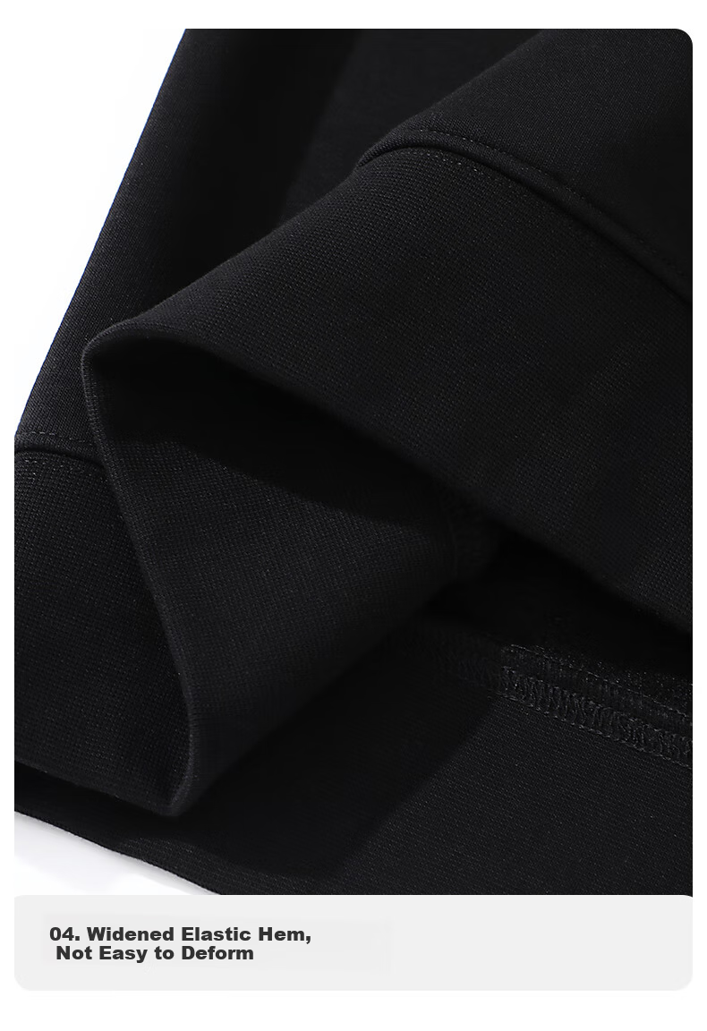 JEANSWEST LIFE Men's Autumn Winter Fleece-Lined Hooded Sweatshirt Loose Thick Warm Hoodie Men's Jacket 14