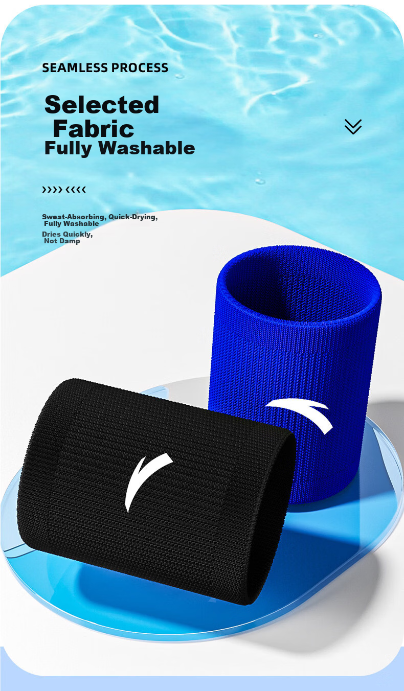 Anta Wrist Support Men Fitness Sports Sprain Tendon Wrist Sleeve Women Badminton Sweat Absorption White One Size 15
