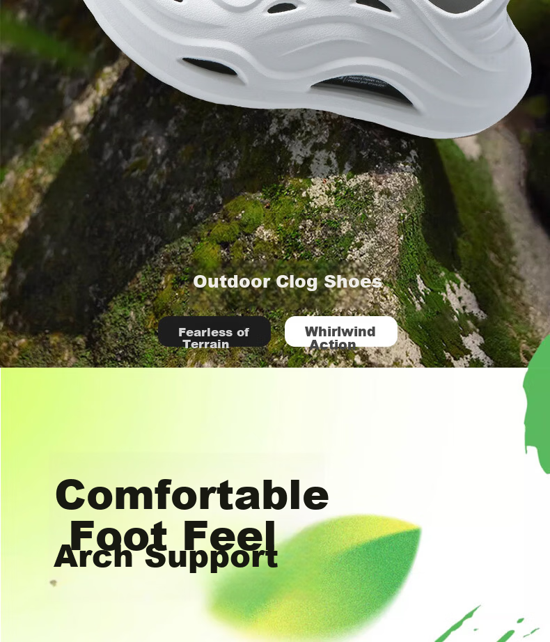 Warrior Official Men's Hollow-out Shoes 2026 Summer Outdoor Sandals Fully Covered Water Shoes Black Size 40 2