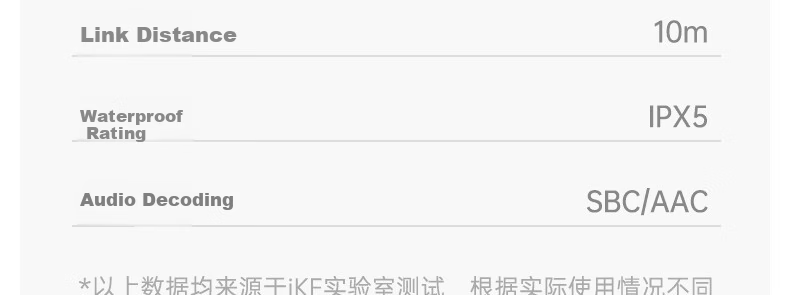 IKF Zhaoyue Clip-on Bluetooth Earphones Wireless Open Bone Conduction Non-In-Ear Zero Sensation Cushion Ultra-Long Battery Life Sports for Huawei Apple Yunyan White 71