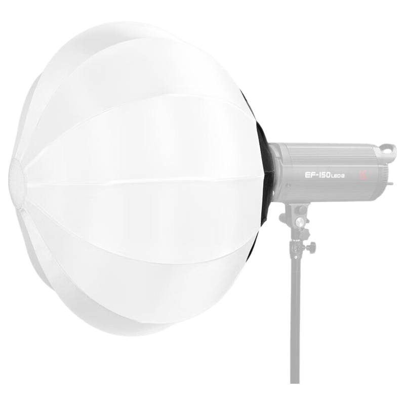 JINBEI Portable Softbox, 360-Degree Diffused Light, Shadowless Light Diffuser, Video Live Streaming Omnidirectional Soft Ball Light, Photography Lamp, 56cm Softbox