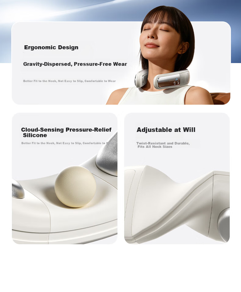 REMAX 2026 New AI Smart Control Neck Hanging Air Conditioner Cooling Fan Long Battery Life Portable Outdoor Wearable Neck Head Cooling Device Birthday Gift 9