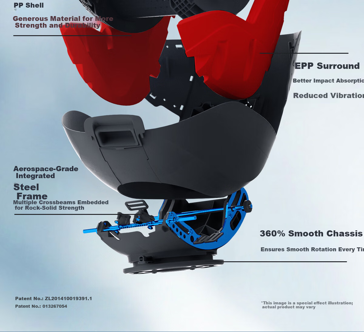 Maxicosi Mica360pro Child Safety Car Seat [ADAC Champion], for Ages 0-4, Infant Car Seat 22
