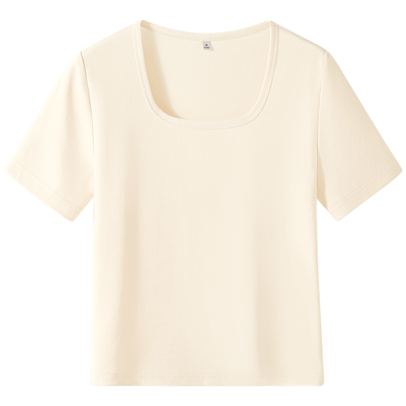TonLion Women's Square Neck Slim Fit High Elasticity Sexy Camisole Vest Top Slimming Layering Shirt