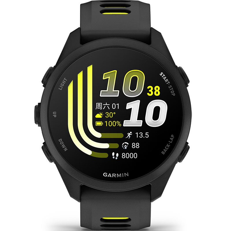 GARMIN Forerunner 170 Heart Rate and Blood Oxygen Professional Running Outdoor Sports Smartwatch Extreme Black Birthday Gift