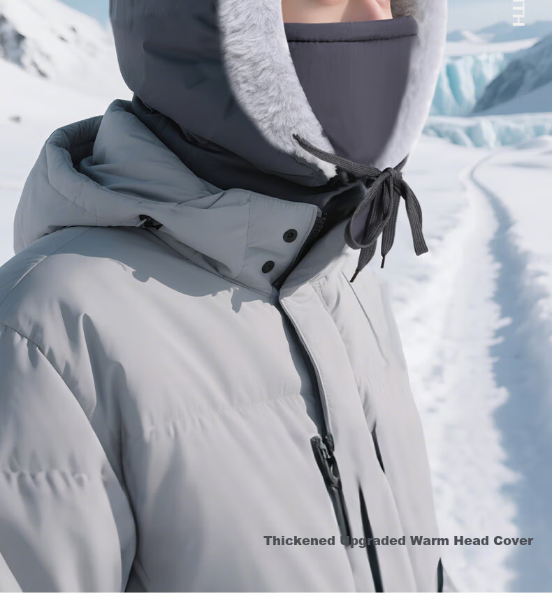 361° Cycling Face Mask Neck Warmer Fleece Hat Winter Outdoor Skiing Motorcycle Electric Bike Men 2