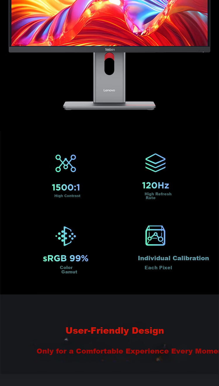 Lenovo ThinkCentre M Master AI High-Performance All-in-One PC (U9 285/32GB/1TB SSD/Integrated Graphics) 27-inch 2K 120Hz 5