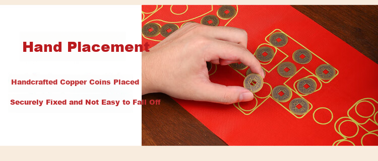 Bin Yue Five Emperor Coins Door Threshold Stone Safety Copper Coins 13