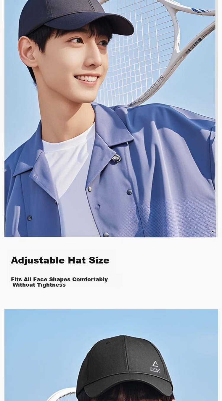 Peak Baseball Cap Outdoor Fishing Sun Protection Wide Brim Sports Versatile Breathable Sweat-Absorbing Sunshade Hat 13