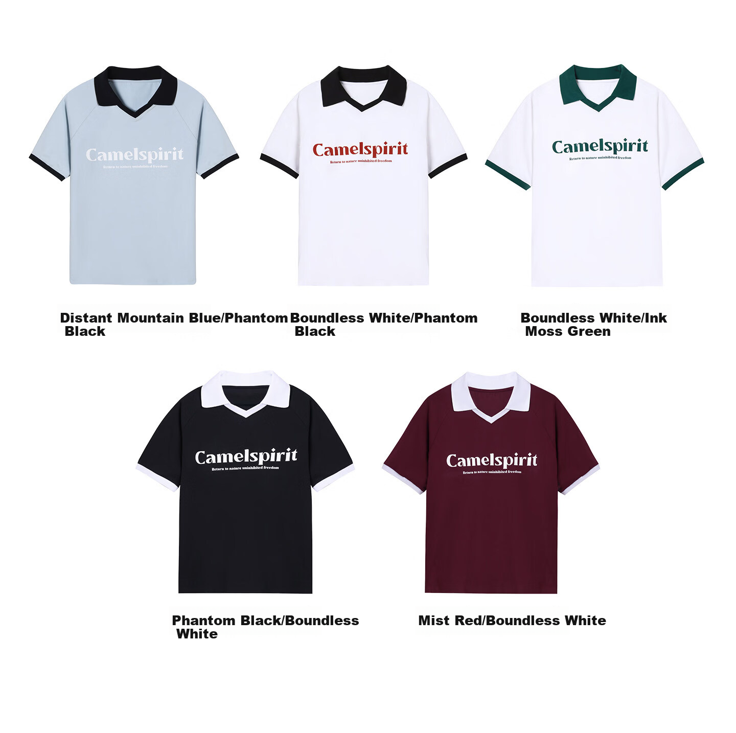 CAMEL [Three-Proof] Camel Outdoor Casual T-Shirt Unisex 26 Spring Summer Breathable Cotton T-Shirt Oil-Resistant Water-Repellent Shirt 19